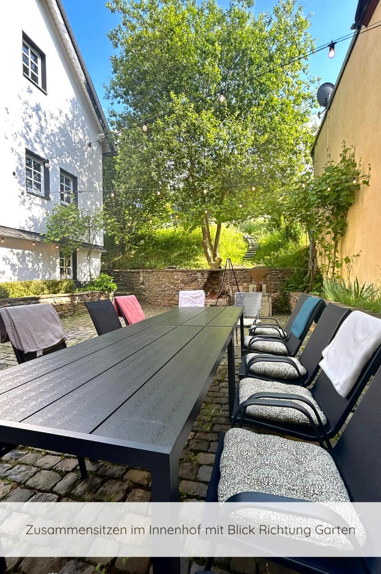 Hofgut Eveshausen - Das Ferienhaus In Der Natur Fuer Familien Und Gruppen Dommershausen Экстерьер фото